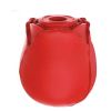 Wild Rose Suction Vibrator - Red