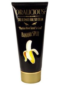 Ultimate Oralicious Oral Sex Cream 2oz Banana Split