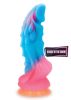 Alien Nation Dragon Silicone Glow in the Dark Creature Dildo- Multicolor