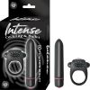 Intense Cockring &amp; Bullet Vibrator Black