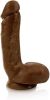 Jerome Dual Density Realistic Brown Dildo