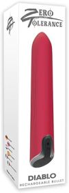 Diablo Rechargeable Bullet Vibrator Red