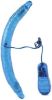 Bendable Double Dong Vibrator Multispeed - Blue