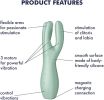 Threesome 3 Vibrator - Mint