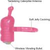 Horny Honey Vibro Ring Coochy Caterpillar - Magenta