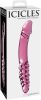 Icicles No 57 Glass Double Dildo Pink