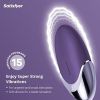 Satisfyer Layons Purple Pleasure 15-Function Rechargeable Silicone Stimulator
