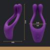 Tryst Purple Multi-Erogenous Massager