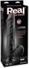 Real Feel Deluxe No.12 Black Vibrating Dildo