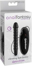 Anal Fantasy Vibrating Butt Buddy Black