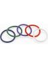 Rubber Cock Ring 5 Pack - 2 Inches - Rainbow