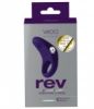Rev Rechargeable Vibrating C-Ring - Purple