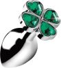 Lucky Clover Gem Anal Plug - Large