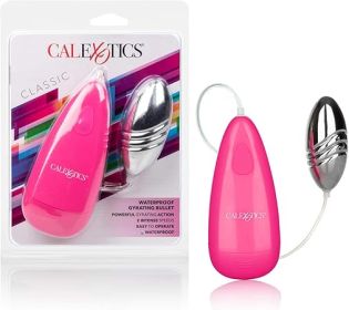 Classic Waterproof Gyrating Bullet Vibrator Pink