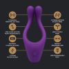 Tryst Purple Multi-Erogenous Massager