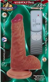 Lifelikes Vibrating Latin Duke Dong 7 inches