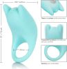 Silicone Rechargeable Dual Exciter Enhancer Ring