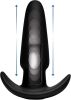 Kinetic Thumping 7X Medium Anal Plug Black Thump It!