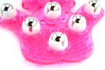 Roller Balls Massager Pink Massage Glove