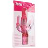 Total Ecstasy Triple Stimulator Pink Vibrator