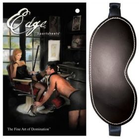 Edge Leather Blindfold Bulk