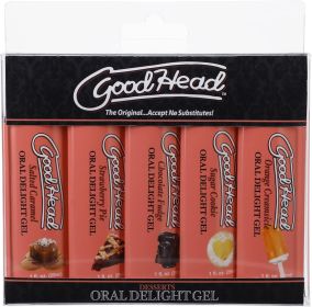 Goodhead - Oral Delight Gel - Dessert - 5 Pack - 1 Fl. Oz.
