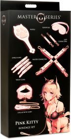 Pink Kitty Bondage Set- White/pink