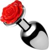 Booty Sparks Red Rose Small Anal Plug