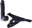 Big Daddy Hollow Strap On 10 Inch - Black