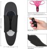 Lock N Play Remote Panty Teaser Black