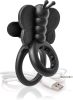 Charged Monarch Wearable Butterfly Black Vibrating Ring