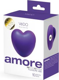 Amore Rechargeable Pleasure Vibe - Purple