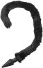 Bad Kitty Silicone Cat Tail Anal Plug Black