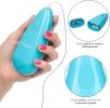 Classic Waterproof Gyrating Bullet Vibrator Blue