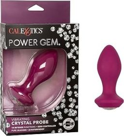 Power Gem Vibrating Crystal Probe Purple