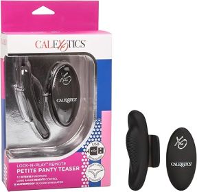 Silicone Remote Panty Pleaser Black