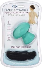 Cloud 9 Health & Wellness Teal Personal Mushroom Massager
