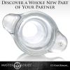 Gape Glory Clear Hollow Anal Plug Large