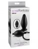 Inflatable Silicone Plug Black