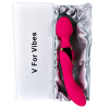 Aurora- The Sensational Two Headed Dildo and Vibrator