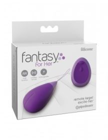 Fantasy For Her Remote Kegel Excite-Her Purple