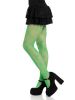 Clover Net Tights - Os - Green