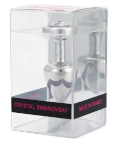 Diogol Anni R Cat&#039;s Eye T1 Butt Plug Crystal Silver