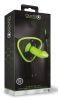 Glow in the Dark Bonded Leather Strap on With Silicone Dildo 5.7 Inch