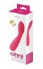 Ohni Rechargeable G-Spot Thrusting Vibe Pink
