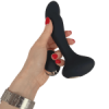 Gaea – Vibrating Black Dildo