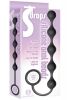 The Nines S Drops Silicone Anal Beads Black