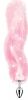 Foxy Tail - Light Up Faux Fur Butt Plug - Pink Plug - Pink