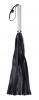Edge Flogger- Black / Silver
