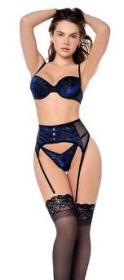 Three Piece Set Large/x-Large - Black/blue